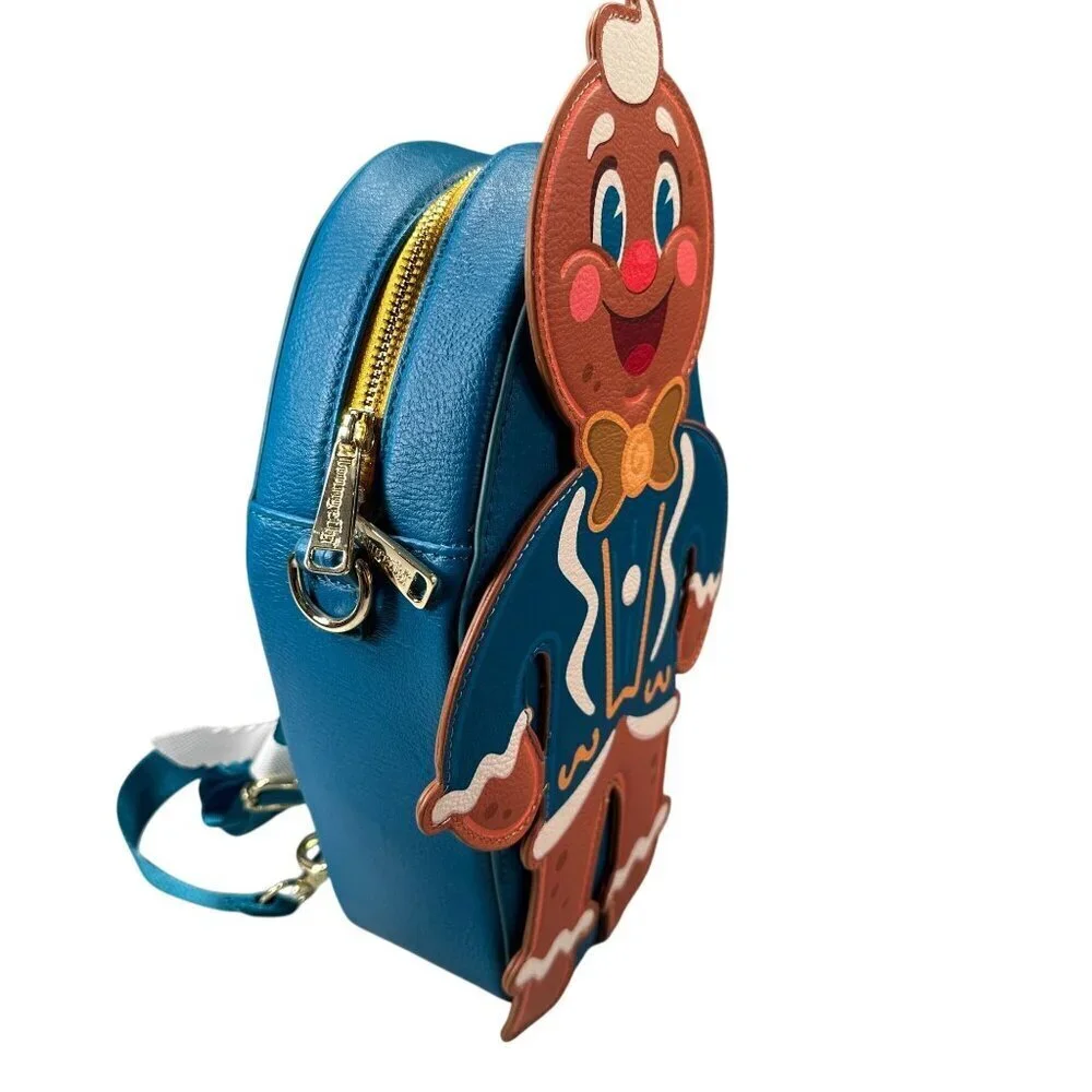 Loungefly Ollie Disney Jollywood Nights Gingerbread Man Backpack 2025 Purse